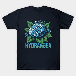 Blue Hydrangea - First Signs Of Spring T-Shirt